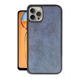 İphone 14 Pro Kılıf Aras Deri Kapak - Lacivert