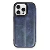 İphone 14 Pro Max Kılıf Flip Cover - Lacivert