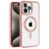 İphone 14 Pro Max Kılıf Kronos Magsafe Kapak - Rose Gold