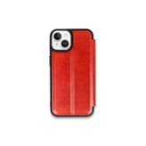 İphone 15 Kılıf Flip Cover - Kırmızı