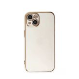 İphone 15 Kılıf Volet Silikon - Beyaz