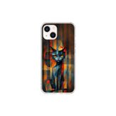 iPhone 15 Plus Uyumlu Şeffaf Kılıf Aesthetic 2 Tasarımlı
