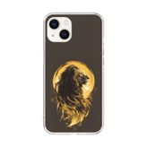 iPhone 15 Plus Uyumlu Şeffaf Kılıf Aslan Tasarımlı