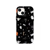 İphone 15 Plus Vorian Çift Katmanlı Boo Ghost Doodle Kılıf
