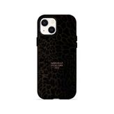 İphone 15 Plus Vorian Çift Katmanlı Gece Leopar Kılıf