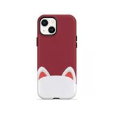 İphone 15 Plus Vorian Çift Katmanlı Kedi Kulaklı Kılıf