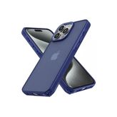 İphone 15 Pro Kılıf Elegant Kapak - Lacivert