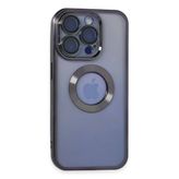 İphone 15 Pro Kılıf Slot Silikon - Mor