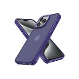 İphone 15 Pro Max Kılıf Elegant Kapak - Derin Mor