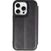 İphone 15 Pro Max Kılıf Flip Cover - Siyah
