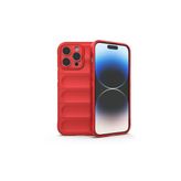 İphone 15 Pro Max Kılıf Optimum Silikon - Kırmızı