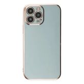 İphone 15 Pro Max Kılıf Volet Silikon - Açık Yeşil