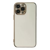 İphone 15 Pro Max Kılıf Volet Silikon - Beyaz