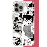 İphone 15 Pro Max Uyumlu Naruto Kolaj2 Baskılı Silikon Kılıf