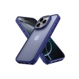 İphone 16 Kılıf Elegant Kapak - Lacivert