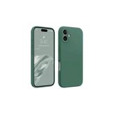 İphone 16 Kılıf First Silikon - Koyu Yeşil