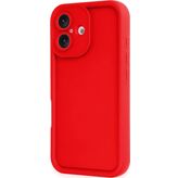 İphone 16 Kılıf Viera Silikon - Kırmızı