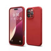 İphone 16 Pro Kılıf First Silikon - Kırmızı
