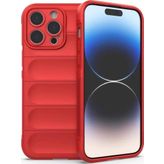 İphone 16 Pro Kılıf Optimum Silikon - Kırmızı
