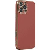 İphone 16 Pro Kılıf Volet Silikon - Kırmızı