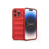 İphone 16 Pro Max Kılıf Optimum Silikon - Kırmızı