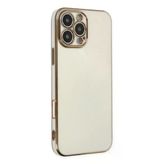 İphone 16 Pro Max Kılıf Volet Silikon - Beyaz