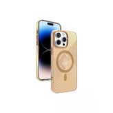 İphone 16 Pro Max Stella Pc Sert Magsafe Kılıf - Gold