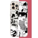 İphone 16 Pro Max Uyumlu Naruto Kolaj2 Baskılı Silikon Kılıf