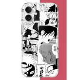 İphone 16 Uyumlu Naruto Kolaj2 Baskılı Silikon Kılıf