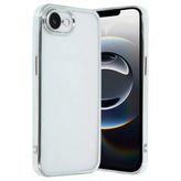 İphone 16E Kılıf Lensli Silikon - Gümüş