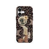 İphone 17 Vorian Çift Katmanlı Disco Leopar Kılıf