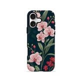 İphone 17 Vorian Çift Katmanlı Gece Orkide Kılıf