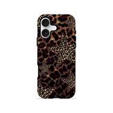 İphone 17 Vorian Çift Katmanlı Yıldızlı Leopar Kılıf
