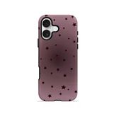 İphone 17 Vorian Magsafe Çift Katmanlı Rose Star Dust Kılıf