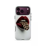 İphone 18 Pro Max Vorian Çift Katmanlı Leopar Dudak Kılıf