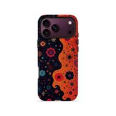 İphone 18 Pro Max Vorian Çift Katmanlı Midnight Bloom Split Kılıf