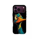 İphone 18 Pro Vorian Çift Katmanlı Neon Ördekli Kılıf