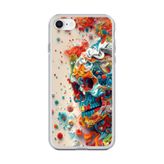 iPhone 6S Uyumlu Şeffaf Kılıf Graffiti 5 Tasarımlı