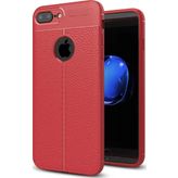 İphone 7 Plus Kılıf Auto Focus Kapak - Kırmızı