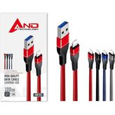 Iphone USB Data Kablo 1.8A ROYALEKS-AND-251 - Renkli - #