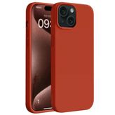 İphone Uyumlu 15 Plus Kılıf First Silikon - Kırmızı