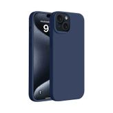 İphone Uyumlu 15 Plus Kılıf First Silikon - Lacivert