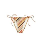 İpli Desenli Bikini Altı