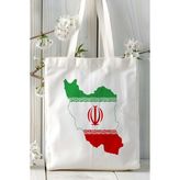 Iran Iranian Bayrak Baskılı Omuz Çanta Model