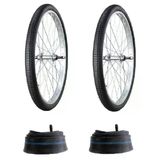 Irc 24 Jant 24X1.3/8 Nda Bisiklet Dış Lastiği X 2 Adet + İç Lastik Seti