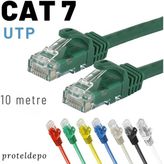Irenıs Cat7 Kablo Ethernet Network Internet Lan Ag Kablosu 10 Metre Yesil