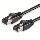 IRENIS CAT8 F/FTP LSZH Ethernet (Network) Kablosu (10 Metre, Siyah)
