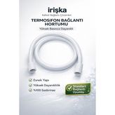 irişka Elektrikli Şofben Hortumu 1,5 mt Plastik - Beyaz