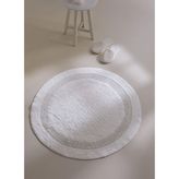 İrya Puffed Ekru 100x100 CM Banyo Paspası