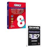 İsem 207 8. Sınıf Türkçe Akıllı Defter+ EVP Akademi Paragraf